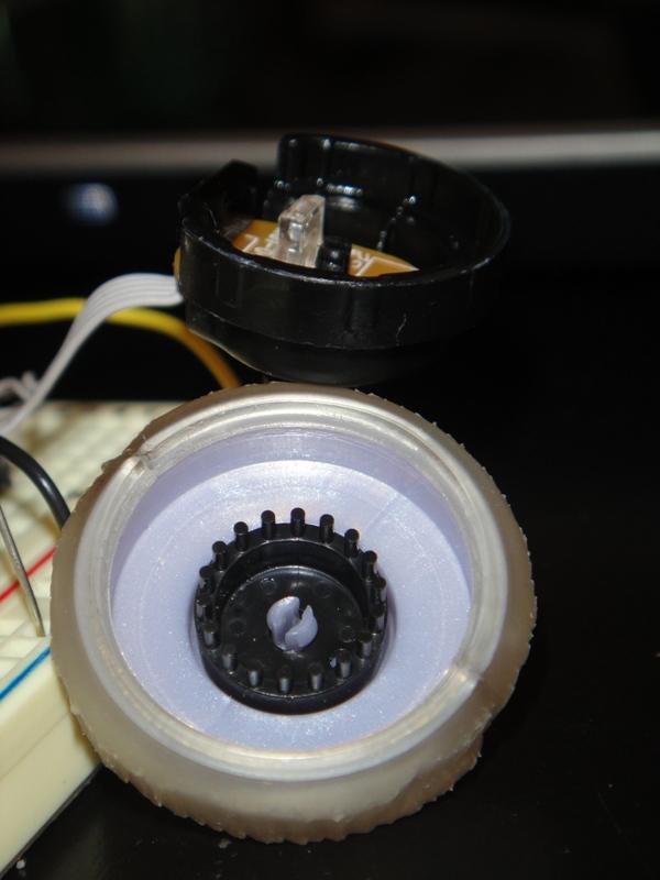 Rotary Encoder from a Mouse