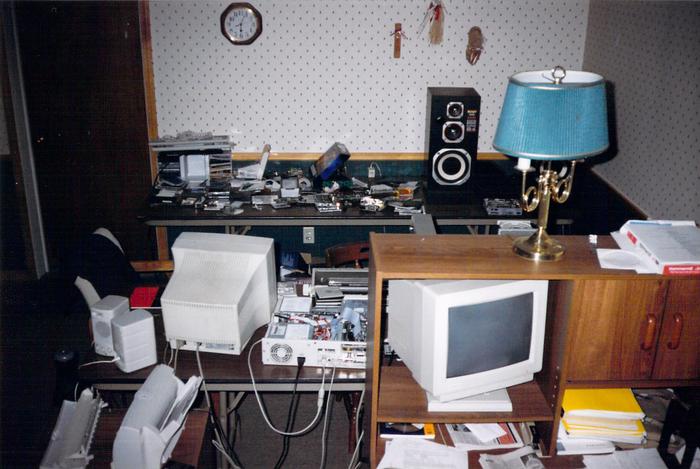 My basement in the 90s